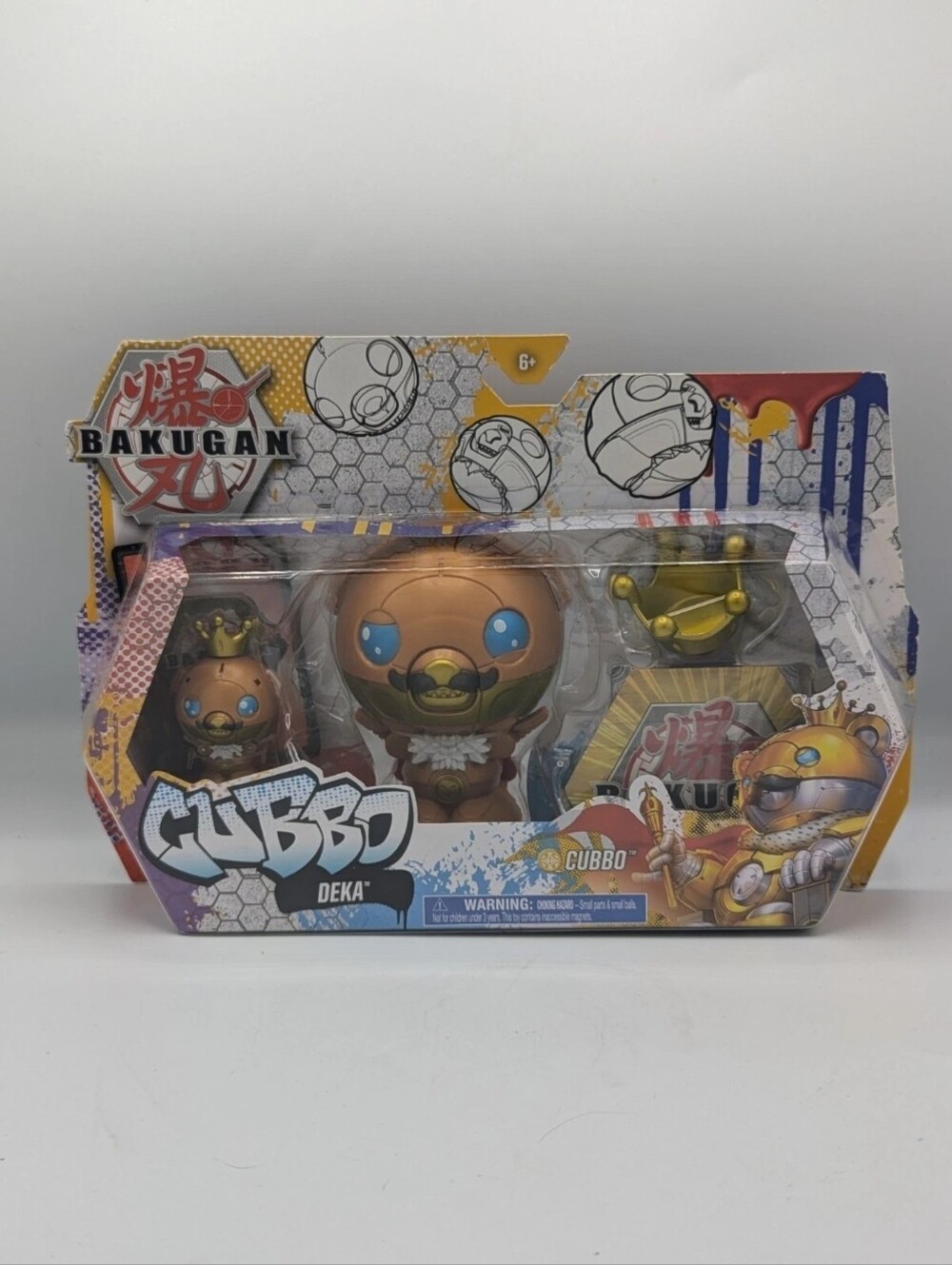 Bakugan Cubbo Deka Cubbo Deka Spin Master Brand New
